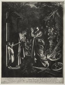 The Mocking of Ceres. Creator: Hendrik Goudt (Dutch, 1585-1630)