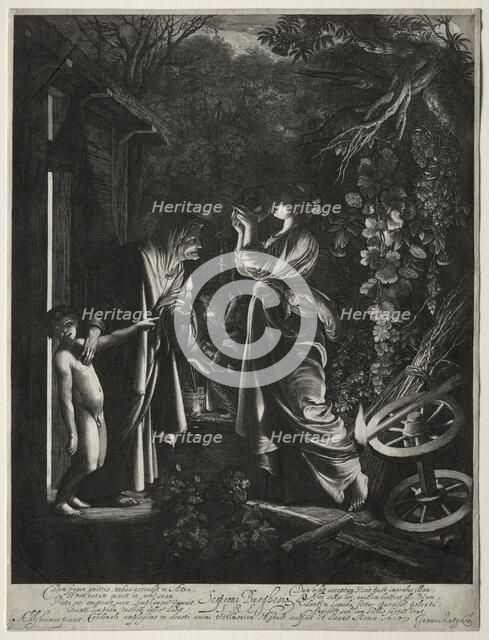 The Mocking of Ceres. Creator: Hendrik Goudt (Dutch, 1585-1630).