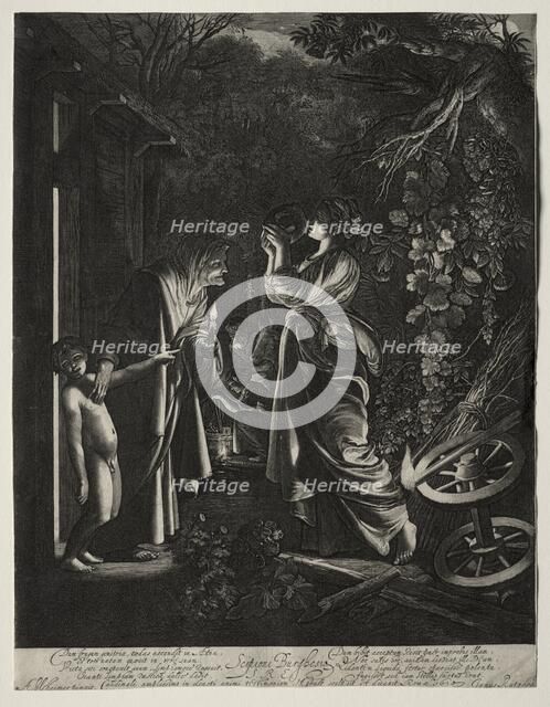 The Mocking of Ceres. Creator: Hendrik Goudt (Dutch, 1585-1630).