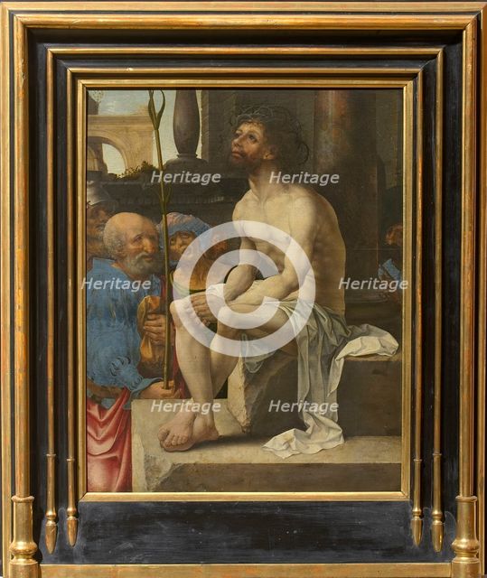 The Mocking of Christ, 1527. Creator: Gossaert, Jan (ca. 1478-1532).