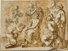 The Mocking of Christ, 1633/35. Creator: Andries Dirksz Both