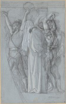 The Mocking of Christ, 1852. Creators: Victor-François-Eloi Biennourry, Jesus Christ