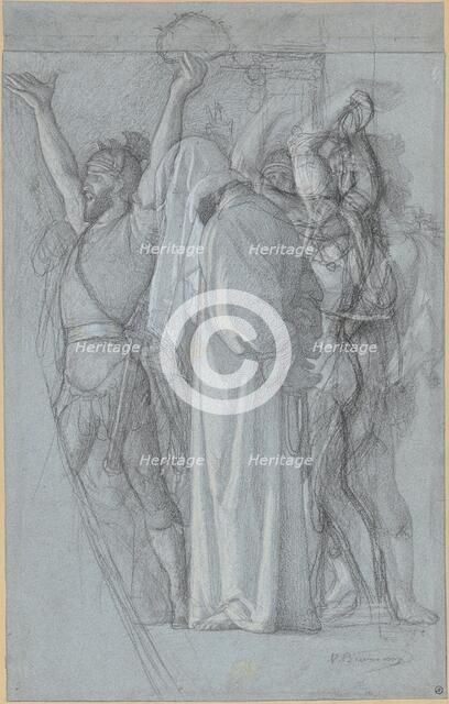 The Mocking of Christ, 1852. Creators: Victor-François-Eloi Biennourry, Jesus Christ.