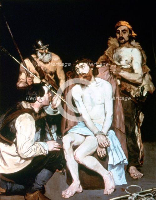 'The Mocking of Christ', 1885. Artist: Edouard Manet