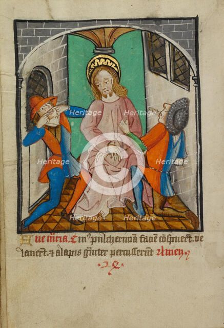 The Mocking of Christ, about 1480-1490. Creator: Unknown.