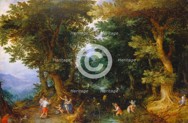 The Mocking of Latona, 1601. Creator: Jan Brueghel the Elder.