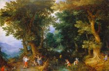The Mocking of Latona, 1601. Creator: Jan Brueghel the Elder