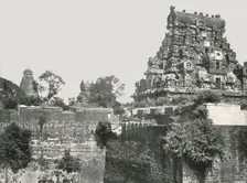 The Moat and the Fort Tanjore, India, 1895. Creator: Unknown