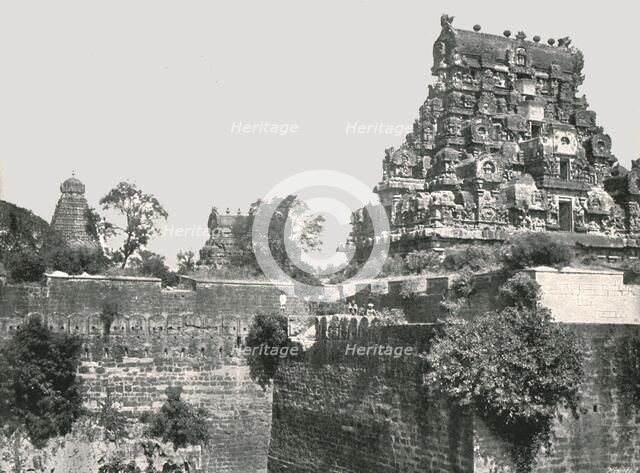 'The Moat and the Fort', Tanjore, India, 1895.  Creator: Unknown.