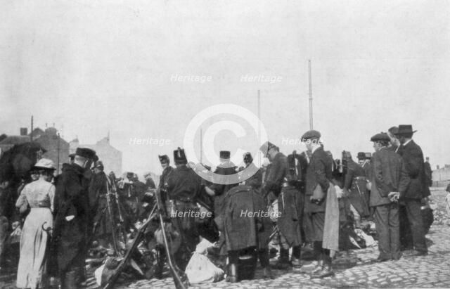 The mobilization for the defence of Liege, Belgium, 31 July 1914. Artist: Unknown