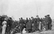 The mobilization for the defence of Liege, Belgium, 31 July 1914