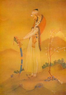 The Mogul Emperor Alamgir 20th century (1932). Artist: Sarada Charan Ukil