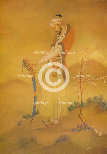 'The Mogul Emperor Alamgir', 20th century (1932). Artist: Sarada Charan Ukil.