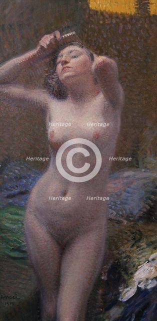 The model, 1915. Creator: Noci, Arturo (1874-1953).