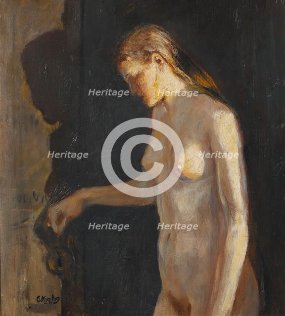 The Model. Creator: Christian Krohg.