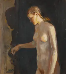 The Model. Creator: Christian Krohg