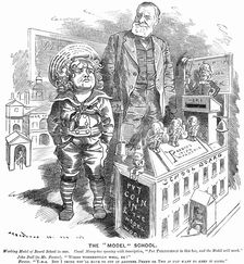 The "Model" School 1882. Creator: Unknown