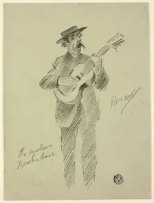 The Modern Troubadour, n.d. Creator: Philip William May