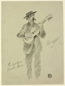 The Modern Troubadour, n.d. Creator: Philip William May