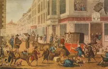 The modern tradesman, or the glories of British commerce 1774. Artist: G Terry