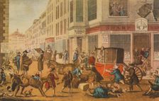 The modern tradesman, or the glories of British commerce 1774. Artist: G Terry