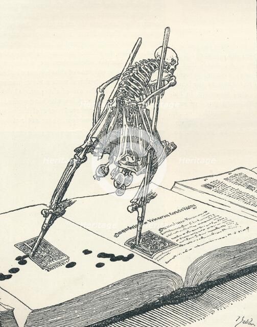 'The Modern Dance of Death', c1895. Artist: Joseph Kaspar Sattler.