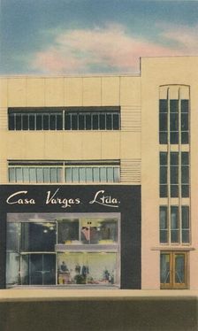 The Modern Department Store Casa Vargas Ltda., Barranquilla c1940s