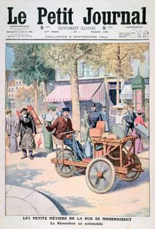The Modernisation of the Street Traders: the Knife-Grinder's Car, 1911