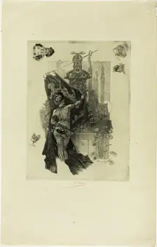 The Modesty of Sodom, 1888. Creator: Félicien Rops