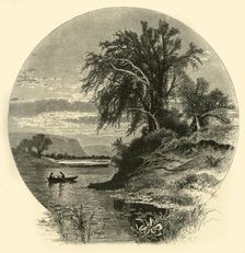 The Mohawk River, 1874. Creator: Unknown