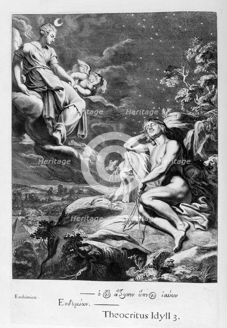 The Moon and Endymion, 1655. Creator: Unknown.