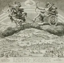 The Moon, c1585. Creator: Johann Sadeler I
