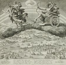 The Moon, c1585. Creator: Johann Sadeler I