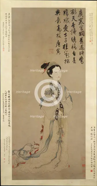 The Moon Goddess Chang E. Creator: Unknown.