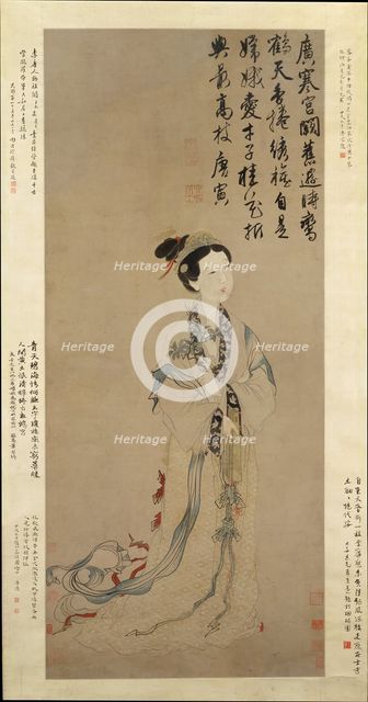 The Moon Goddess Chang E. Creator: Unknown.