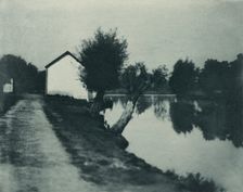 The Moonlit River, 1890-1891, printed 1893. Creator: Dr Peter Henry Emerson
