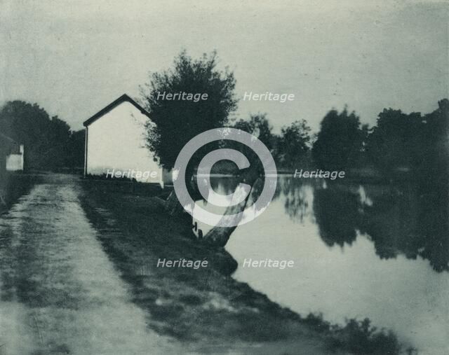 The Moonlit River, 1890-1891, printed 1893. Creator: Dr Peter Henry Emerson.