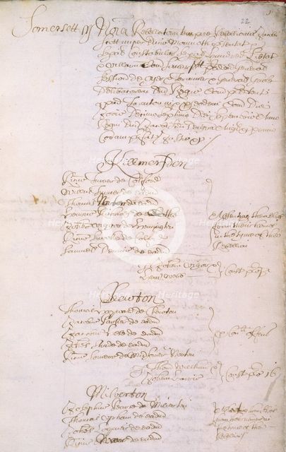 The 'Monmouth Roll', 1685. Creator: Unknown.