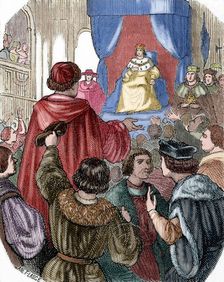 The monarch in the States General, 1506, (1851). Creator: Dupre