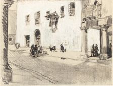 The Monasteries of Alcalá, c. 1903. Creator: Joseph J Pennell