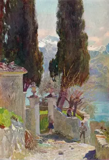 The Monastery Gateway c19th century. Artist: Joseph Walter West
