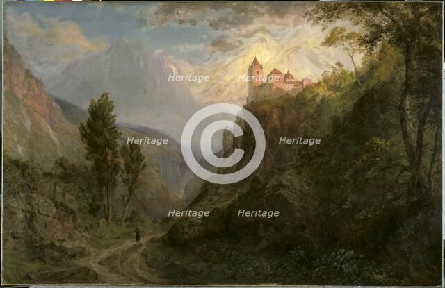 The Monastery of San Pedro (Our Lady of the Snows), 1879. Creator: Frederic Edwin Church (American, 1826-1900).