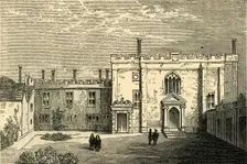 The Monastery of St. John of Jerusalem, Clerkenwell - The Chapel from the South (c1872). Creator: Unknown