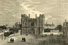 The Monastery of St. John of Jerusalem, Clerkenwell - The Gate from the West (c1872). Creator: Unknown