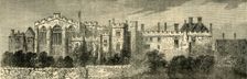 The Monastery of St. John of Jerusalem, Clerkenwell - General View from the South-East (c1872). Creator: Unknown