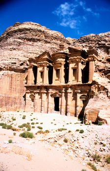The Monastery, Petra, Jordan. Creator: Vivienne Sharp