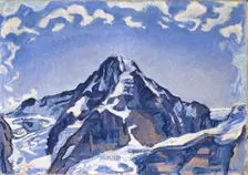 The Mönch with clouds, 1911