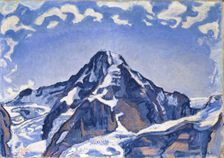 The Mönch with clouds, 1911