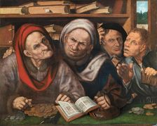 The moneylenders, c.1520. Creator: Massys, Quentin