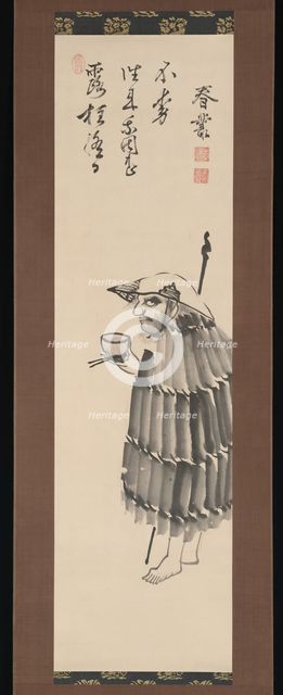 The Monk Daito Kokushi as a Beggar, early 19th century. Creator: Shunso Joshu.